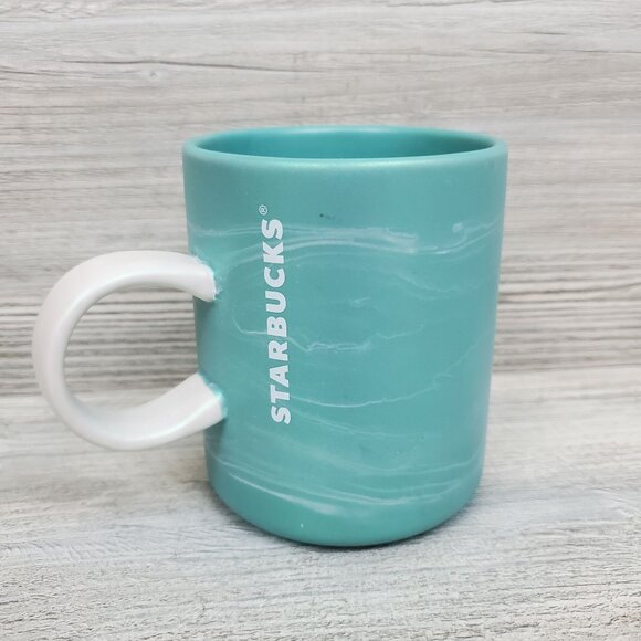 Starbucks Other - Starbucks teal and white coffee mug
